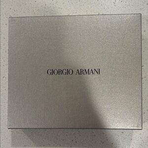 Giorgio Armani Leather grey wallet
